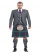 Kilt outfit package & light grey argyll jacket