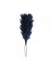 Navy Blue Feather Hackle