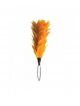 Orange Feather Hackle For Hat