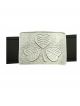 Shamrock embossed Buckle 