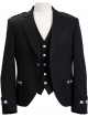 Argyll Navy Wool Traditional Jacket