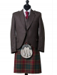 Tartan Brown Tweed Kilt Outfit