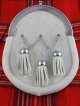 Gray Cowhide Full Dress Sporran