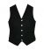 Argyle kilt black wool tweed jacket and vest