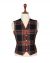 Black Stewart Waistcoat