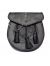 Embossed leather Semi Dress Sporran with  Pin lock