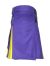 Purple Fabric Kilt With Yellow Hybrid Fabric